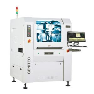 Genitec ESD Spindle Auto Tool Change PCB Separator 100mm/s With Milling Tool