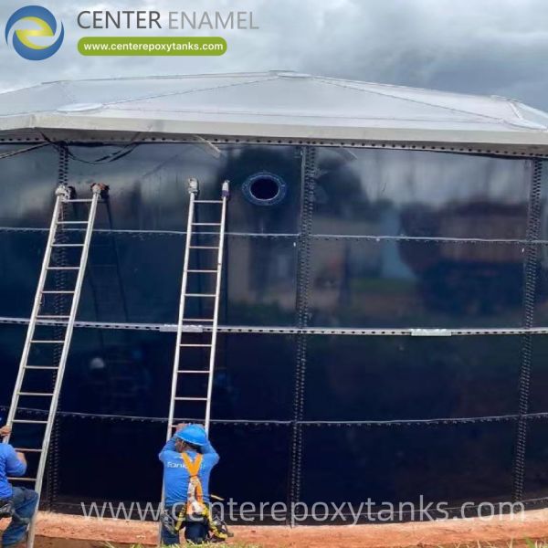 Aluminum Geodesic Dome for Wastewater Storage Tanks: Offers a Secure, Durable