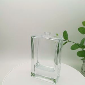 Reusable Square Cologne Perfume Spray Bottles 100ml Leak Proof