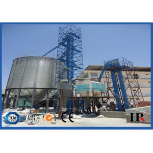 Corrugated Hot Dip Galvanized Steel Grain Silo With Temperature Moisture