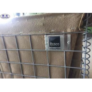 Military Retaining Wall Wire Mesh For Security System Corrosion Resistance