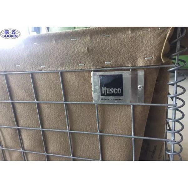 Buy Hesco Sand Filled Barriers Perimeter Security Hesco Bastion Concertainer at wholesale prices