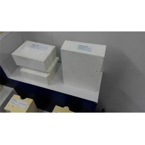 White Lining Cement Kiln Alumina Refractory Bricks Fused Cast Mullite Bricks