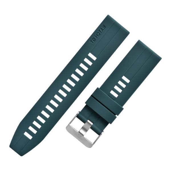 Quick Release Soft Silicone Watch Strap 20mm Flexible 3 Colors