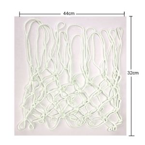 Luminous Sports Outdoor Basketball Nets Nylon Material Customized Length