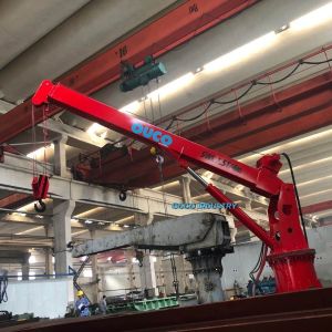 Quality Telescopic Boom Marine Crane Hydraulic System for sale