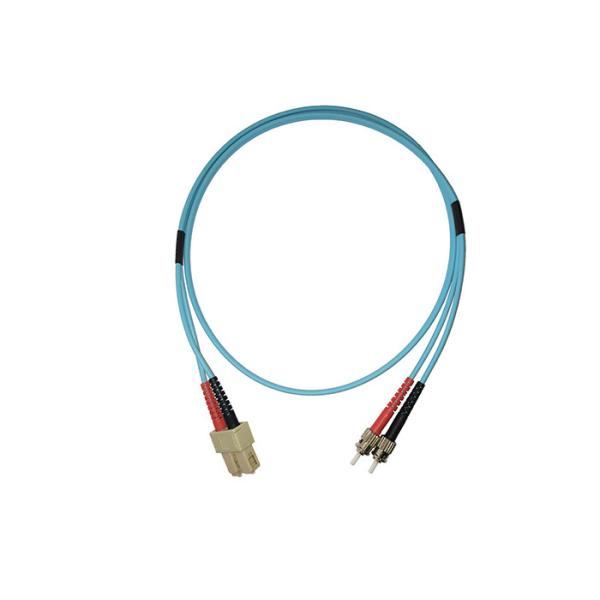 Buy SC - ST 10G OM3 50 / 125 Fiber Optic Patch Cord / Fiber Optic Jumper Cable at wholesale prices