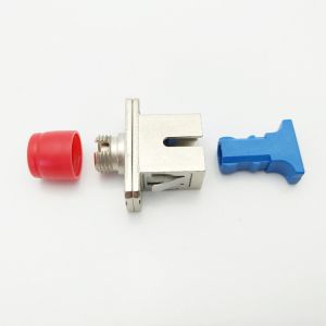 Zinc Alloy Female Hybrid Simplex Fc To Sc Fiber Adapter