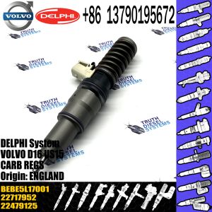 ISO Diesel DELPHI Fuel Injector 22479125 BEBE5L17001 BEBE5L17101 22717952