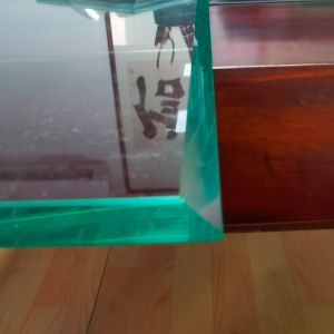 Partition Flat Shower Tempered Glass 45 Degree Belved Polished Edges Shower