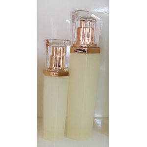 Professional Luxury Glass Lotion Bottles / Pump Bottles Cosmetic Packaging Cream