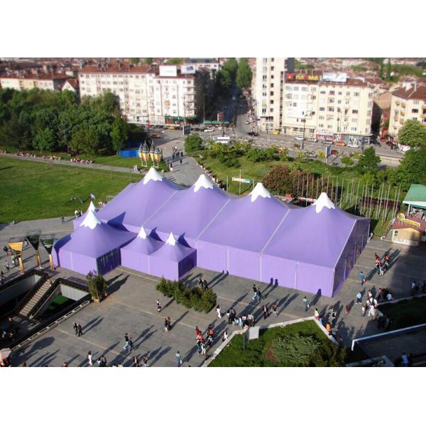 Aluminum High Peak Multisides Outside Party Tents / Flame Retardant Wedding Marquee