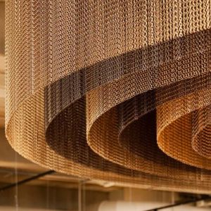 Rustproof Aluminium Chain Curtain Fire Resistant For Room Divider