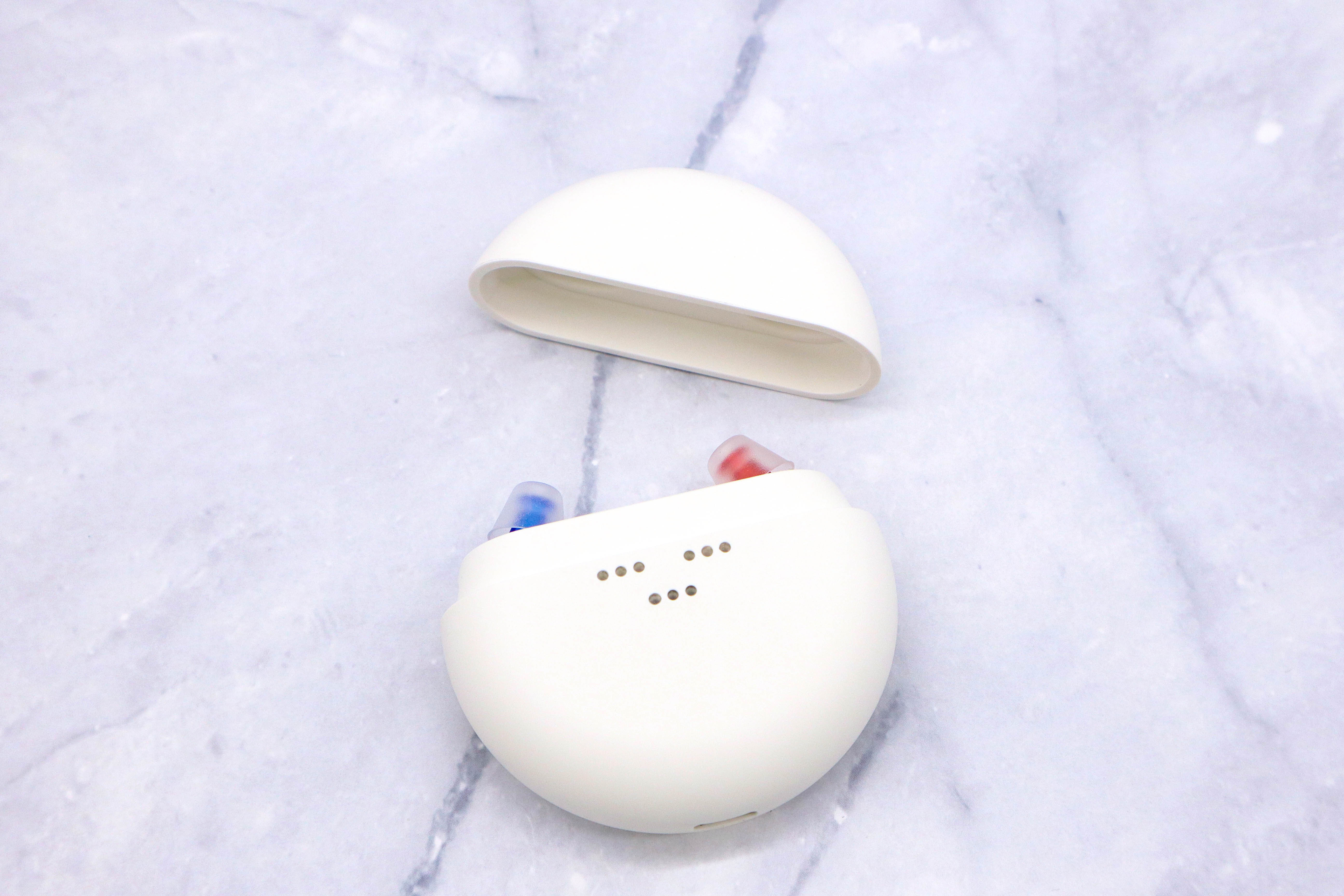 Quality Rechargeable Invisible Digital Hearing Aids With Charger Case for sale
