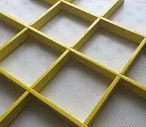 Grid Shape Wooden Finishing Aluminum Veneer Panel For Interior Decoration