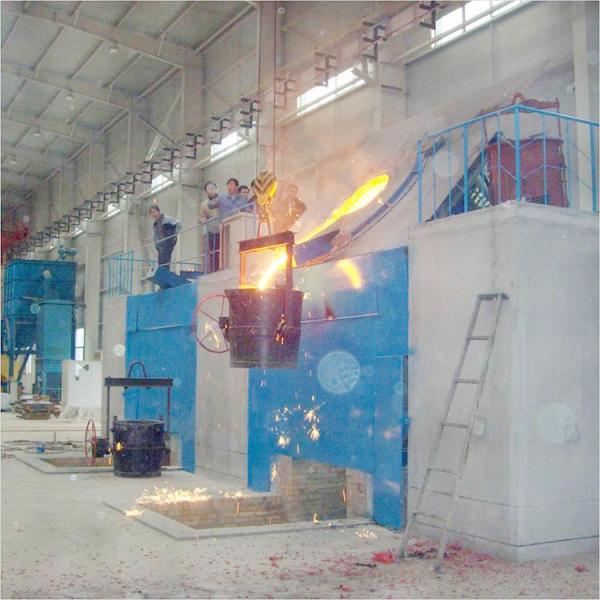 Buy Automation Tilting 1 Ton Industrial Metal Melting Furnace at wholesale prices