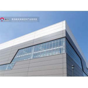Popular Beautiful Industrial Steel Structure Warehouse Building