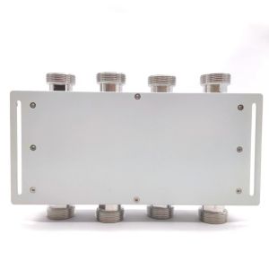 Quality RF Hybrid Coupler 4 in 4 out 698-4000MHz DIN-F with 2.000kg Package Gross Weight for sale