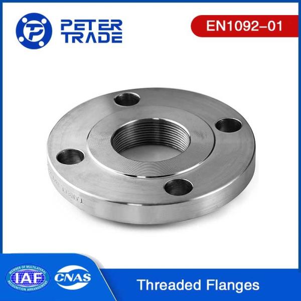 TYPE 13 EN1092-01 PN25 4 Inch Threaded Flanges RF DN 10 To DN 600 Carbon Steel