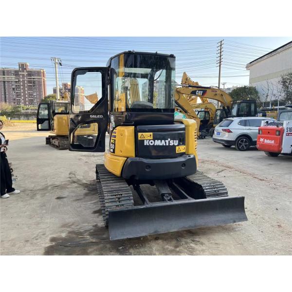 Second Hand Komatsu PC50 Excavator with Good Performance and 5000 KG Machine Weight