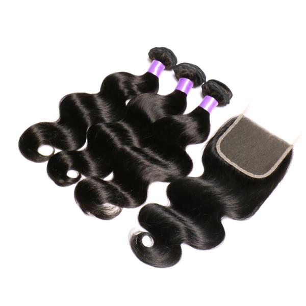 24 / 26 / 28 Inch Peruvian Hair Natural Body Wave Full Head Tight And Thick