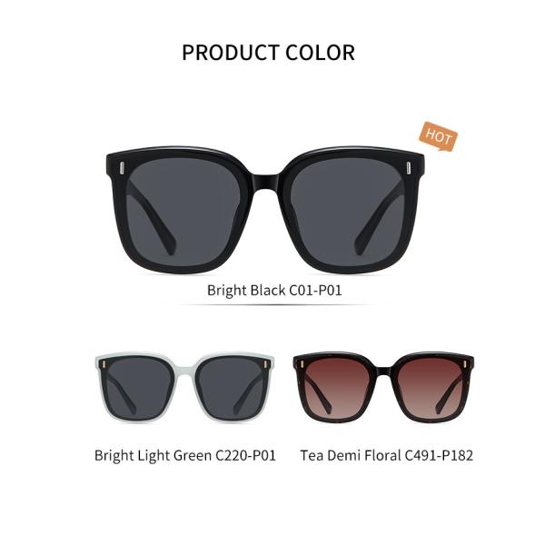 Custom Polarized Acetate Sunglasses Unisex Handmade UV400 Protection
