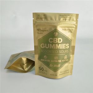 5oz 50mg Cbd Gummies Pouch VMPET Stand Up Pouch
