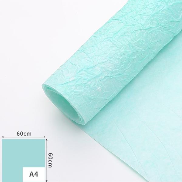 Florist Crepe Paper Art Wrapping Paper Sheets hand-made Art Gift Wrapping paper 58cm X 58cm