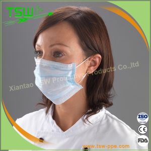 Quality Disposable 3 Ply Surgical Mask with Elastic Earloop for sale