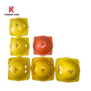 Yellow 170MM Plastic Cat Eyes Road Reflective ABS Road Studs 70mm