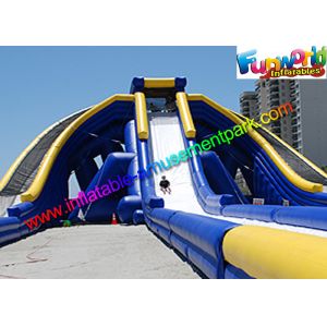 Famous Trippo Commercial Inflatable Slide For Beach 3 Lanes