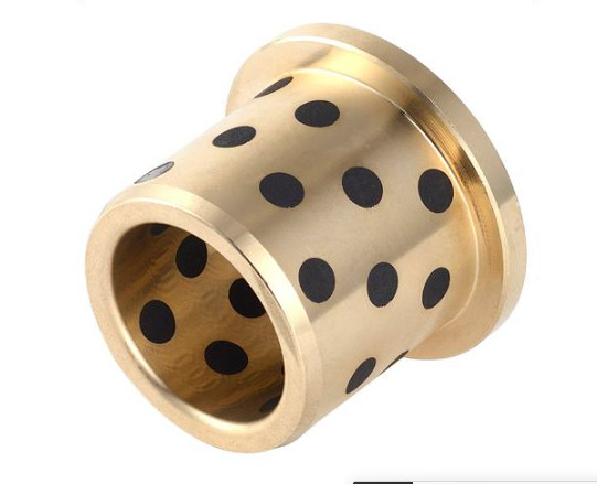 JFB Solid Lubricants Inlaid graphite self-lubricating Bearing Flange Sleeve