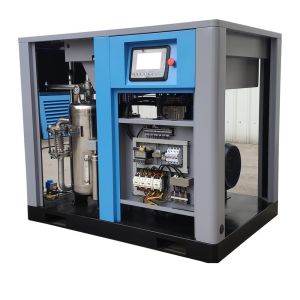 Wind Fan Cooling Free Oil Rotary Screw Air Compressor