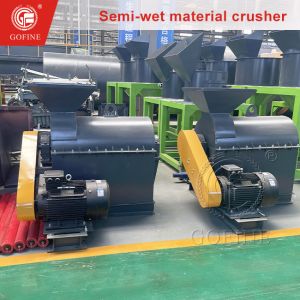 Semi-Wet Material Grinding Organic Fertilizer Manufacturing Equipment