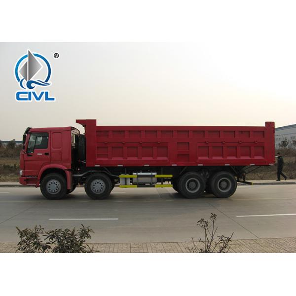Buy 60T 8 X 4 Heavy Duty Dump Truck With 30Cubic bucket and Front lifting of HOWO7 at wholesale prices