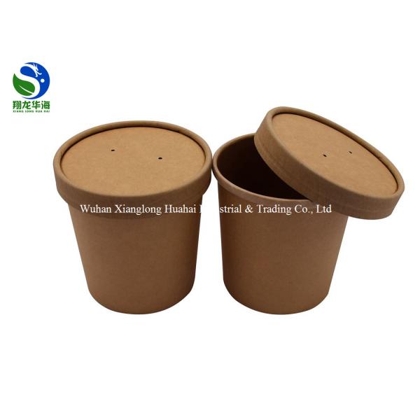 Buy Disposable Brown Kraft Paper Salad Bowl For Take Away at wholesale prices
