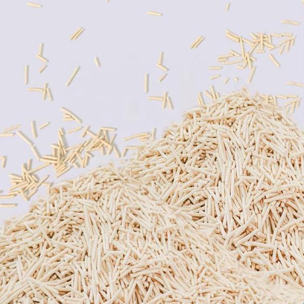 Buy Customized Dust Free Biodegradable 6L Scented Multiple Colors Soluble Plant Tofu Cat Litter at wholesale prices