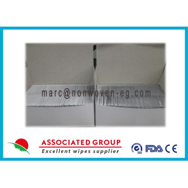 Buy Sterilized Alcohol Prep Pads Antiseptic , Non-Woven Cleaning Wet Wipes at wholesale prices