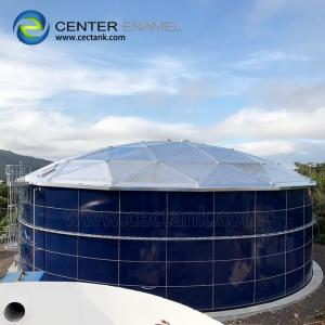Quality API 650 and AWWA design standard aluminum dome roof for sale