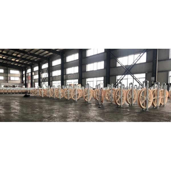 Buy Aluminum Sheave Bundled OPGW Wire Stringing Blocks at wholesale prices