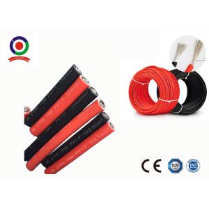 10mm2 Solar Cable 1000V AC 1.5KV DC XLPE Insulation 7.4mm OD