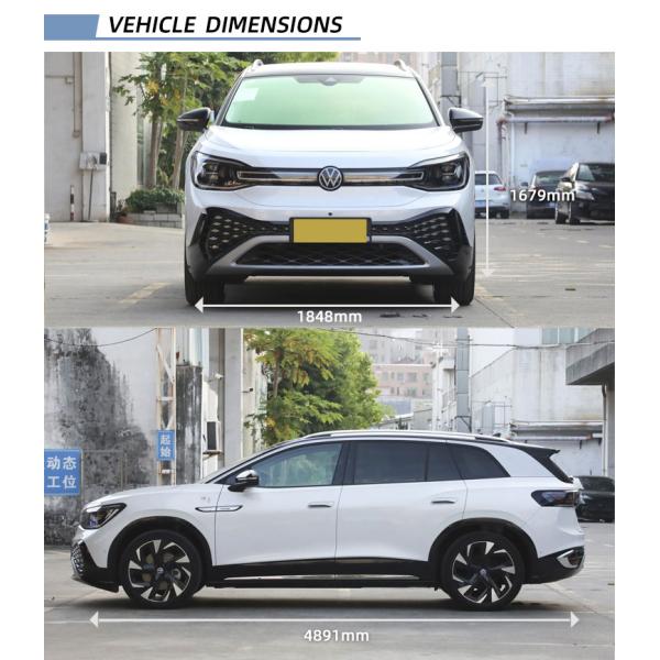Made In China High Quality SUV Speed new electric car Volkswagen ID.6 CROZZ ID6 high-performance PRIME version Used car Volksw