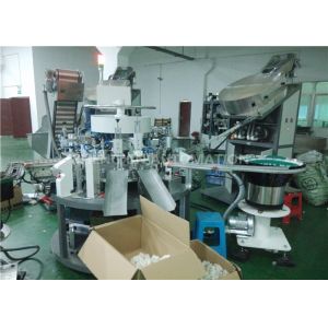 Silicone Valve Caps Automation Assembly Line Equipment 15mm - 34mm Diameter