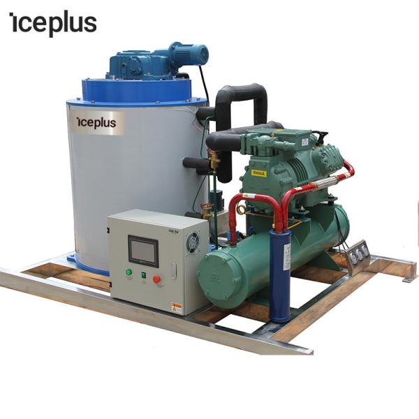 Compact Design Flake Ice Machine R22 / R404a Refrigerant Stand Alone Ice Machine