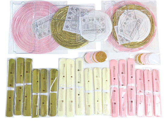 Hot birthday parties, weddings, wedding decorations, paper strips, paper lanterns, paper flower balls 26/sets