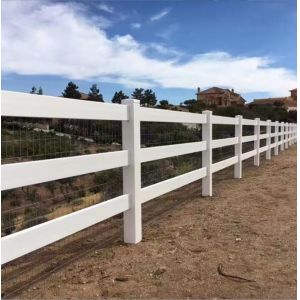 Waterproof Outside Vinyl Plastic For Ranch Fence Paddock Fencing