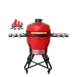 Quality KIMSTONE the Most Popular of 22 Inch OUTDOOR Kamado Kitchen Restaurant Charcoal Griller for sale