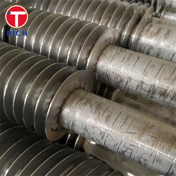 KL Type Fin Tube Stainless steel Knurled L Footed Finned Tube For Heat Exchanger