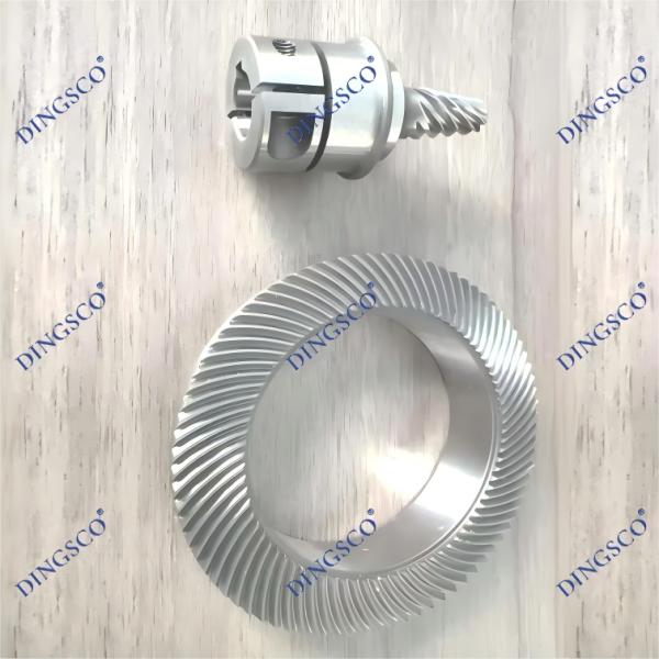 Buy Orthogonal 10:1 Ratio Reduction Gear with ISO 4-6 Grade Precision and HRC 58–62 Hardness for Industrial Applications at wholesale prices