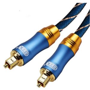 Digital Optical Audio Toslink Cable Fiber Optic Audio Cable 1m 2m 3m 10m 15m for